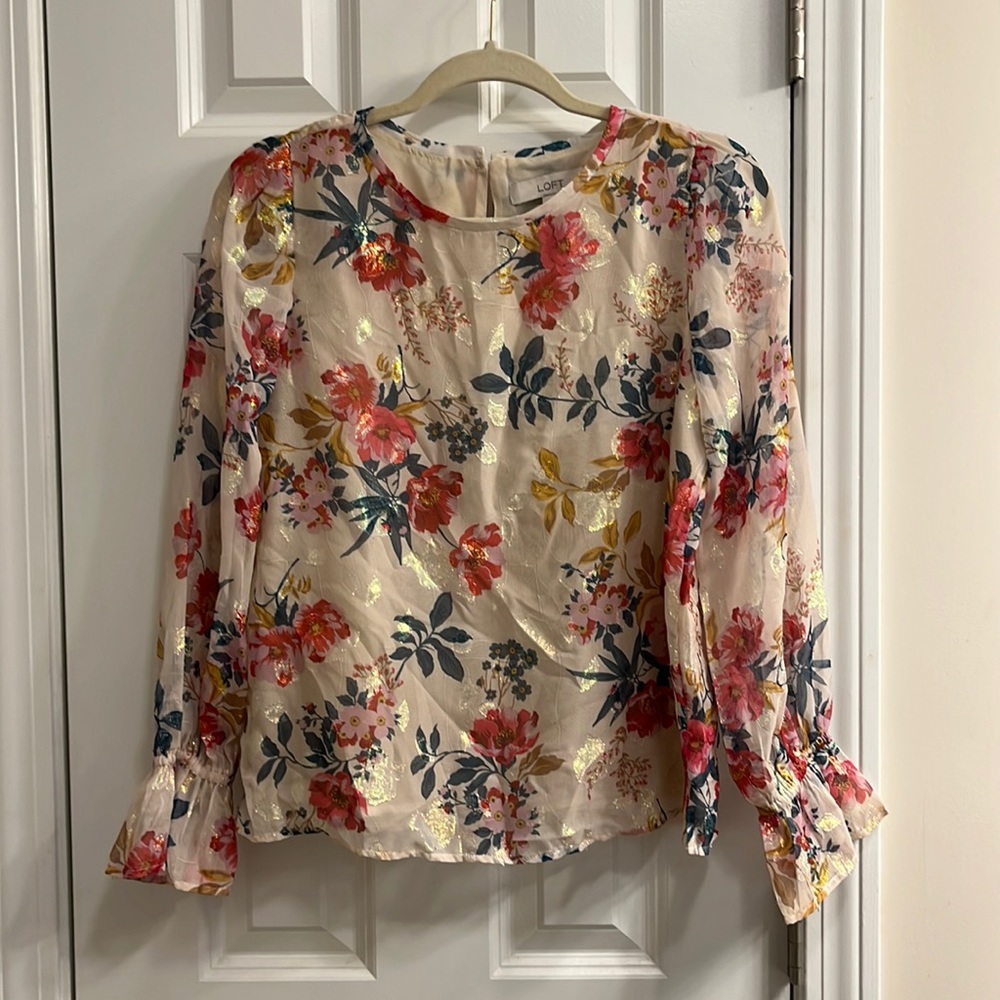 Floral LOFT Blouse